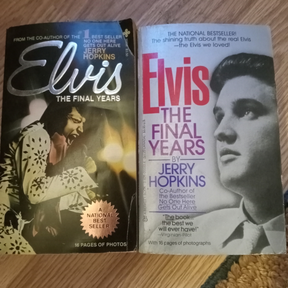 Bundle Elvis soft cover final years books